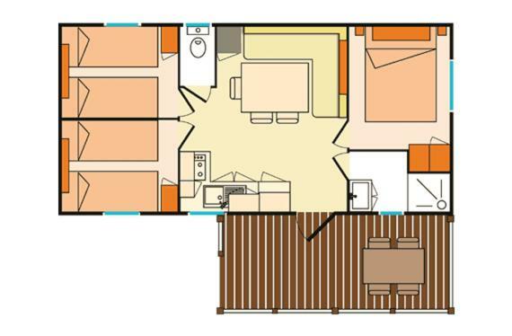 Mobil Home Climatise En Vendee La Boissiere-de-Montaigu Luaran gambar